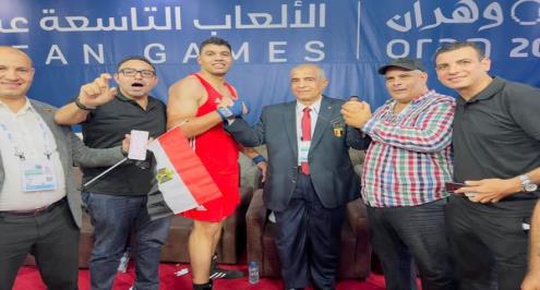  الميدالية 32 لمصر.. يسري حافظ يحصد ذهبية الملاكمة بدورة ألعاب البحر المتوسط "فيديو"